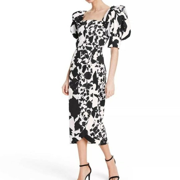 Christopher John Rogers Dresses & Skirts - Christopher John Rogers Target Floral Puff Sleeve
